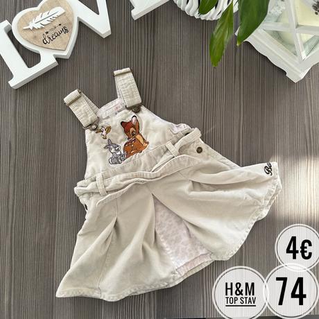 Sukňa na traky, h&m,74