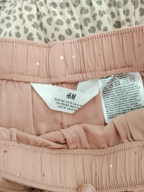 Tkané športové nohavice, h&m,140