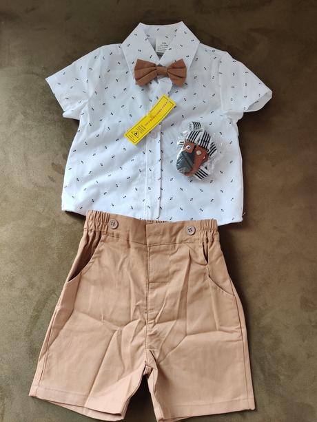 Slávnostný set pre chlapčeka nový, 80 / 86