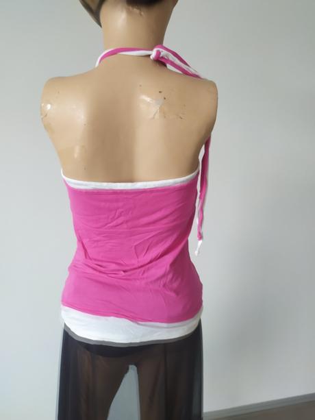 C 241 tricko ruzovobielle vekost m 2 x oblecene, colours of the world,m