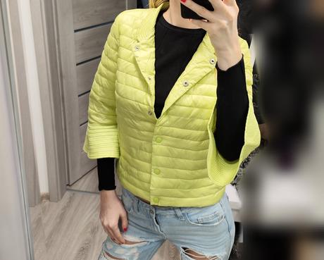 Zelená bundička, xs