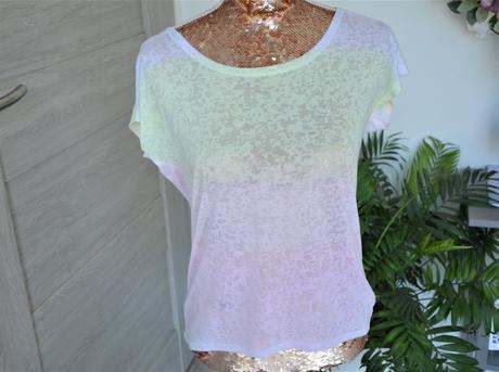 Tričko s ombre efektom-m, m
