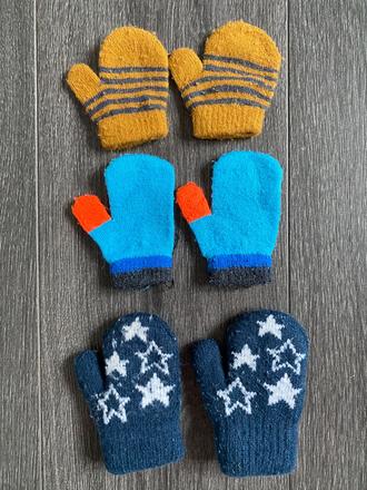 Chlapčenské rukavice-cena spolu, 68