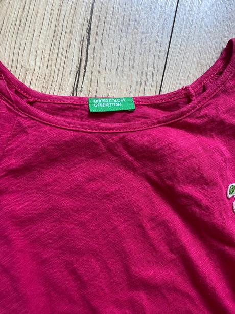 Malinove saty zn. benetton, benetton,122