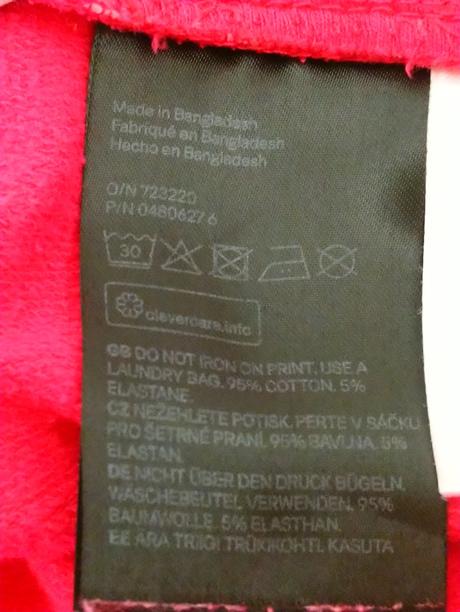 Ružové trištvťáky, srdiečka, h&m, 116-122, h&m,122