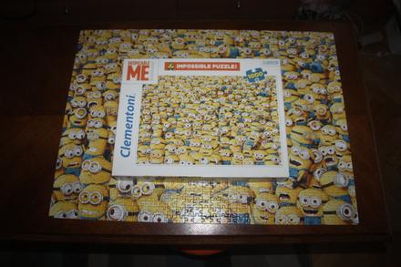 Impossible puzzle minions 1000, 