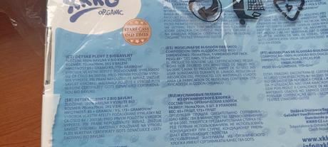 Plienky z biobavlny, kikko/xkko