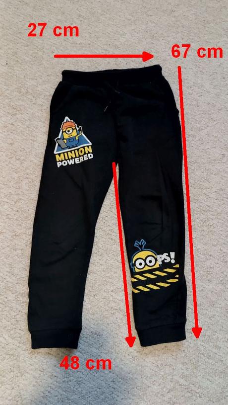 Tepláky minions, 122