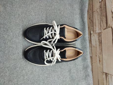 Clarks 35 1/2 - dámske kožené topánky, clarks,35