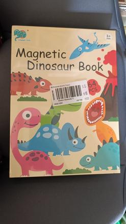 Magnetická kniha dinisauri,