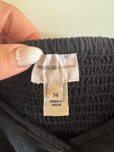 Ľanové šaty river island m/l, river island,m