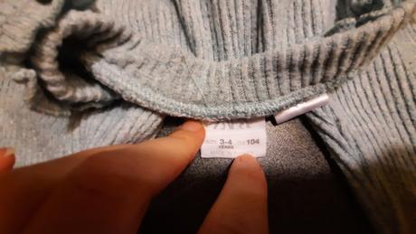 Vrúbkované legíny, zara,104