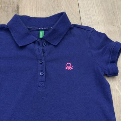 Polokošeľa dievčenská benetton č.134, 8-9y, benetton,134