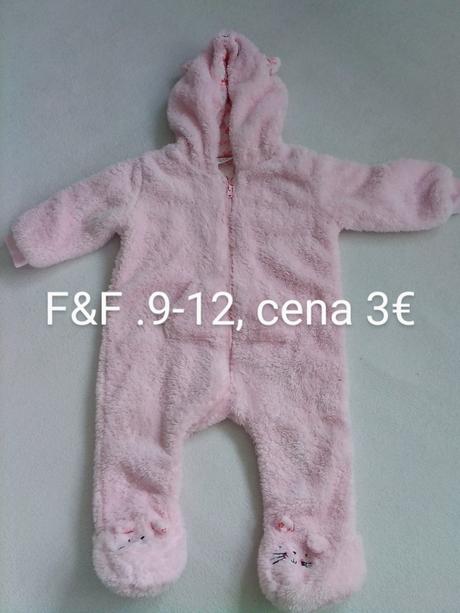 Mix oblečenia pre dievča, 68–80