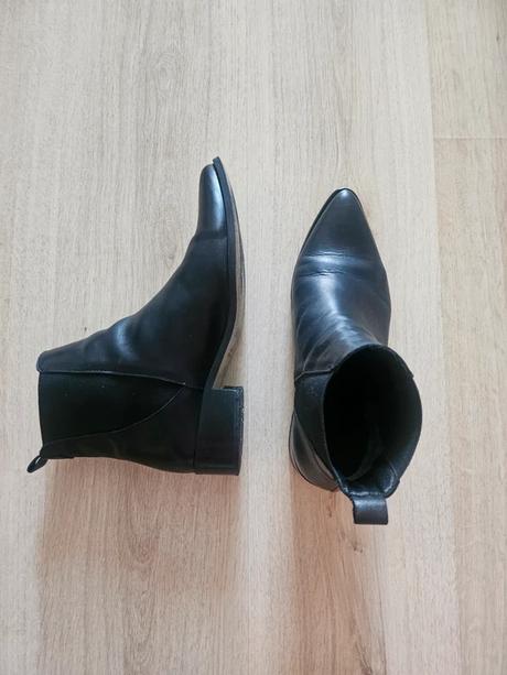 Kožené členkové čižmy (zn. edited), 40