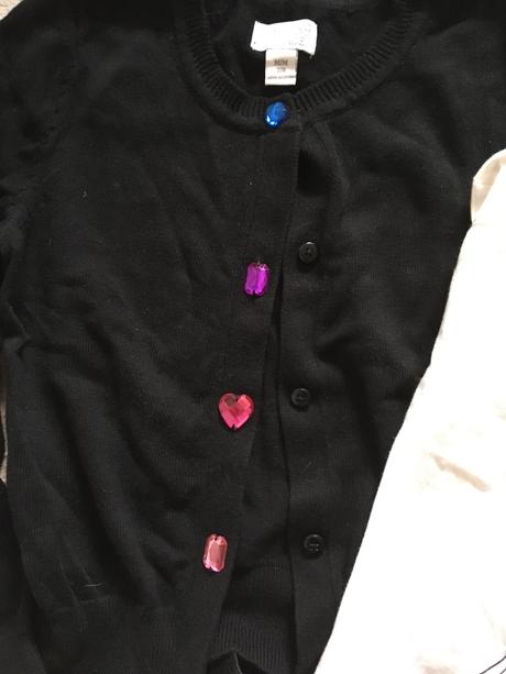 Komplet tričko sukňa sveter, children's place,128