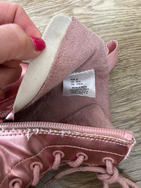 Jesenno - jarné čižmy, h&m,31