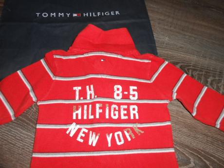 Tommy hilfiger tričko s dlhým rukavom č. 68-74, tommy hilfiger,68