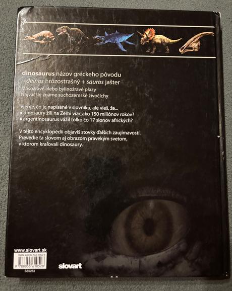 Kniha - dinosaury - objav praveký svet, 