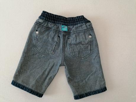 Kraťasy rifľové bavlnené, 98