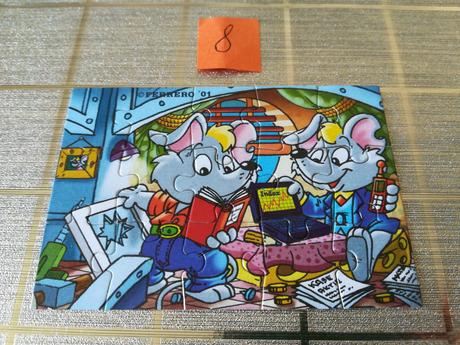 Kinder puzzle -  kus 80 centov, 