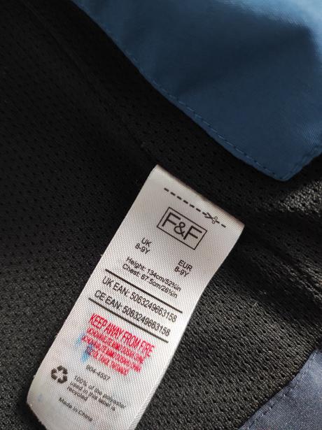 Dažďu odolná vetrovka, f&f,134