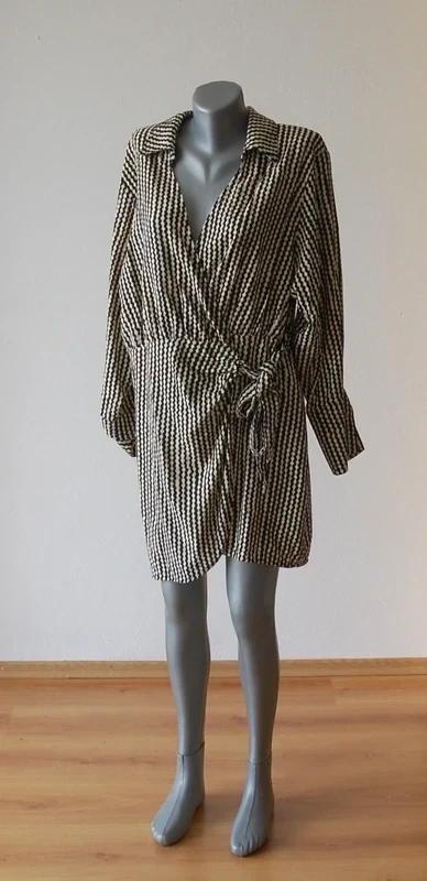 Dámske zavinovacie šaty, h&m,l