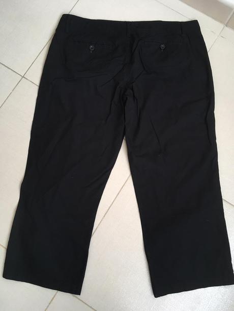 Dámske 3/4 bavlnené nohavice, f&f,40