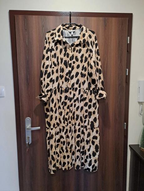 H&m safari šaty oversize, h&m,xl