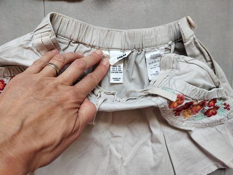 Letné krátke sukne - 5ks, h&m,122