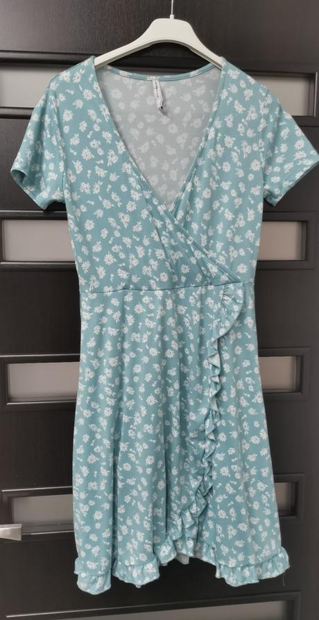 Bledomodre šaty, house,m