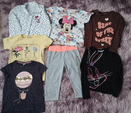 Set minnie tričko, dalmatínec blúzka a trička, leg, 140–152