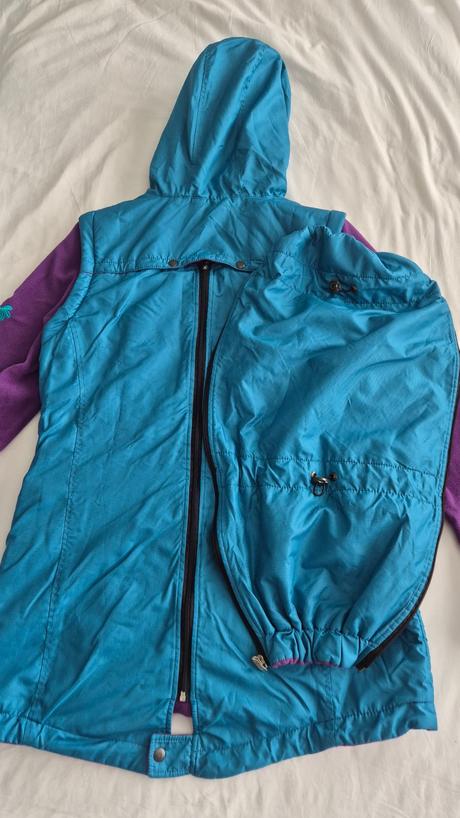 Nosicska bundicka/vesta fleece + sustiak velk.m la, ladybug