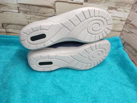 Remonte - rieker 38 - dámske modré topánky koža/l, rieker,38