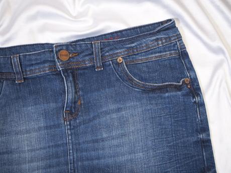 Kvalitná riflová sukňa cross, 40