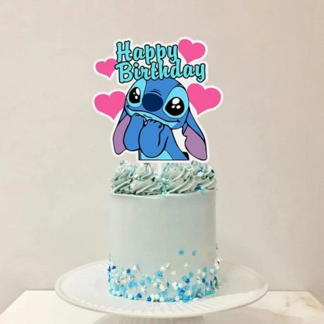 Tortový zápich lilo a stitch narodeniny - skladom,