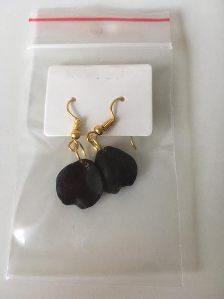 Dámske / dievčenské náušnice - listy, lupene,