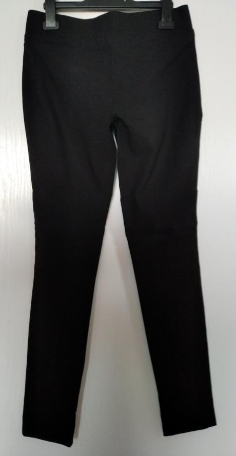 Úzke čierne nohavice, street one,m