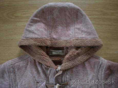 Kabátik kožušinový veľkosť 5/6, 116