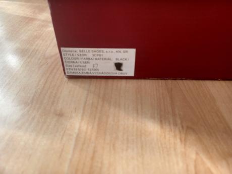 Čierne kožené čižmy, 37