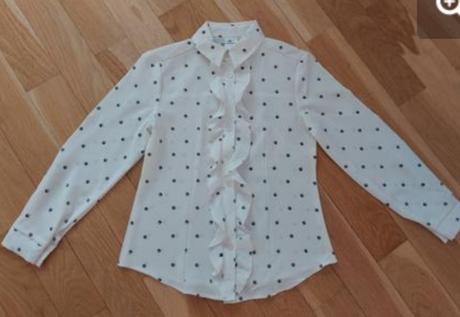 Blúzka klaudynka veľkosť 116 -122, 116
