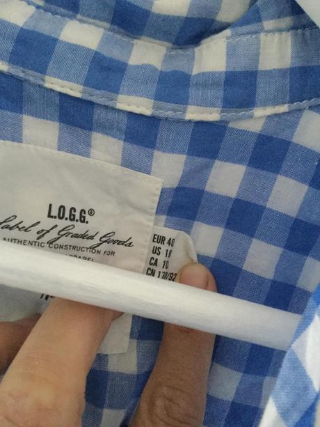 Kockovana lahucka letna kosela, h&m,40