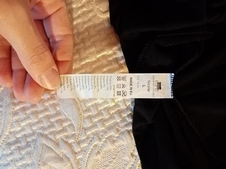 Tielko s transparentným topom, m