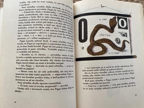 Krásna stará kniha pippi dlhá pančucha lindgr,