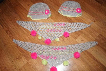 2 ks pletenych supraviek-cena spolu, 104