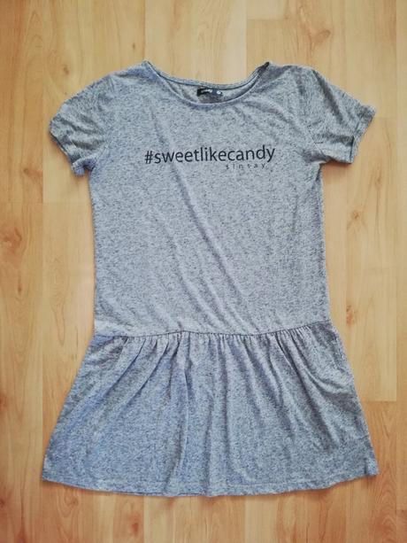 Dlhé tričko, šaty, sinsay,m