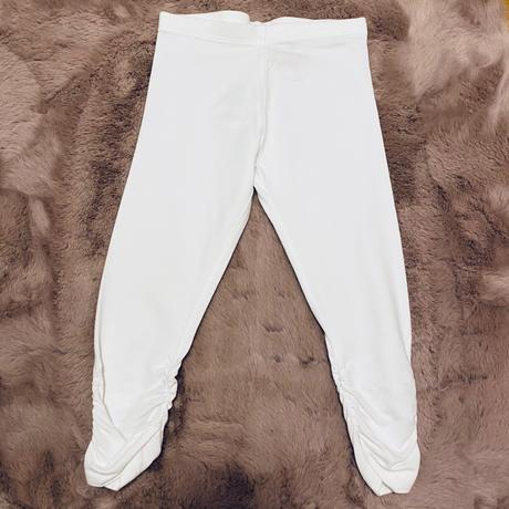 Detské biele 3/4 legíny lupilu, lupilu,98