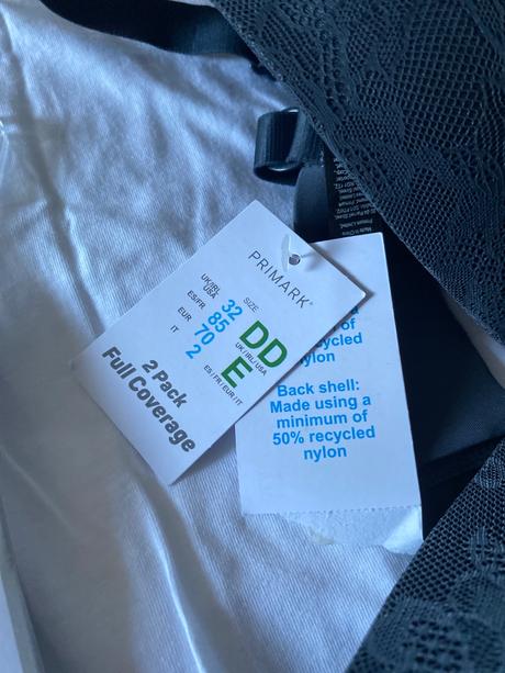 Predám nové podprsenky, primark,70e