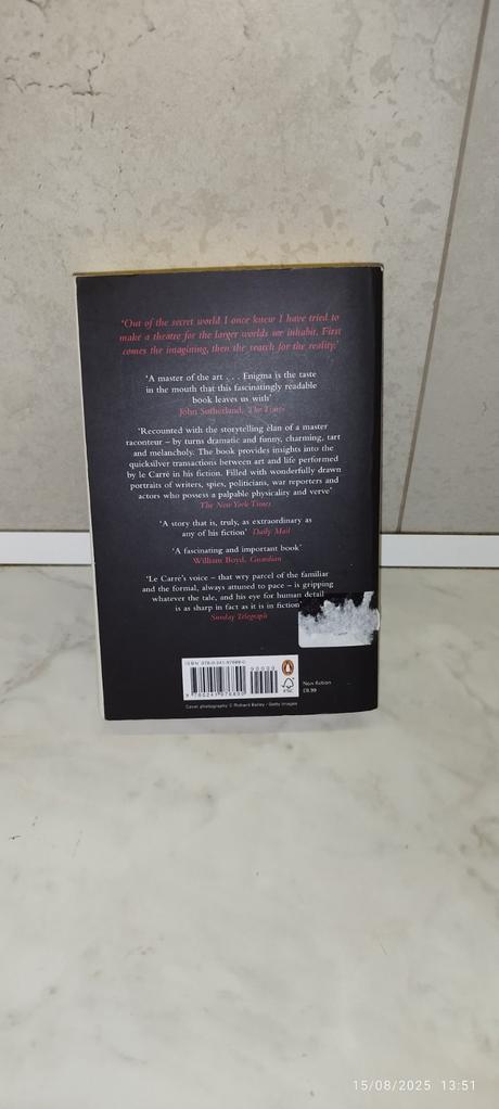 The pigeon tunnel - john le carré, 