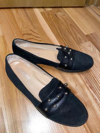 Baletky sempre - italy, kožené, 39